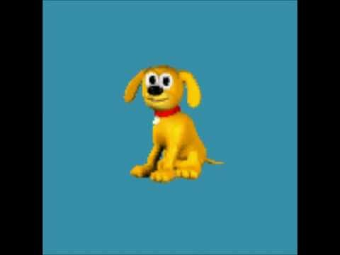 Rover on blue background